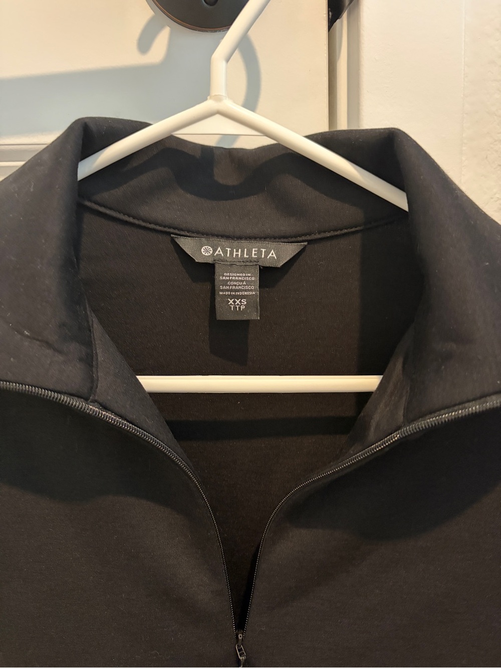 Athleta Allure 1/4 Zip Sweatshirt